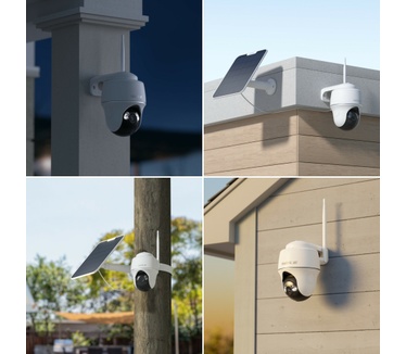 Reolink Reolink Argus-serie B440 - 4K-batterijcamera voor buiten, pan- en kantelfunctie, detectie van personen/voertuigen/dieren, nachtzicht in kleur