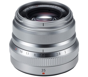Fujifilm Fujinon XF35mm F2 R WR Zilver