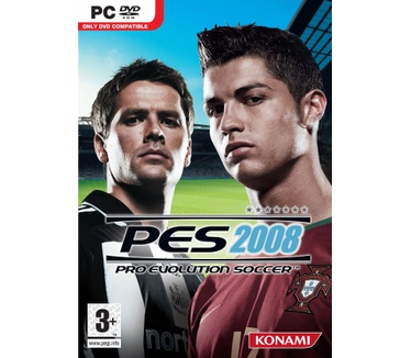 Packshot voor Pro Evolution Soccer 2008
