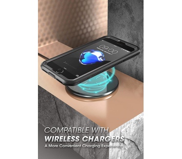 Supcase Unicorn Beetle Pro (iPhone 7, iPhone 8, iPhone SE (2020)) Zwart