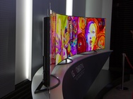 LG 65" curved uhd oled