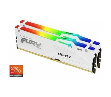 Kingston Fury Renegade RGB FURY 64 GB DDR5-6000 Kit Renegade RGB, EXPO, XMP 3.0