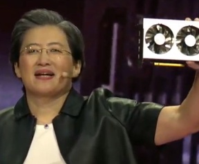AMD Radeon VII tijdens keynote AMD