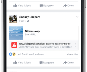 Facebook nepnieuws project