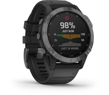 Garmin fēnix 6 Pro Solar Grijs (Zwart)