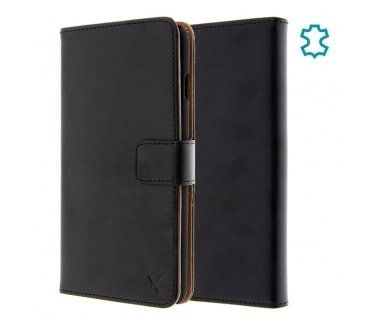 X'entrix Deluxe wallet case Apple iPhone 6 Plus - met stand - Black