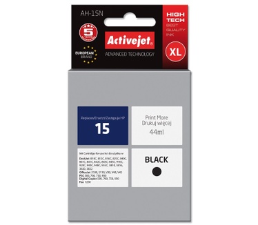 Activejet ink for Hewlett Packard No.15 C6615A