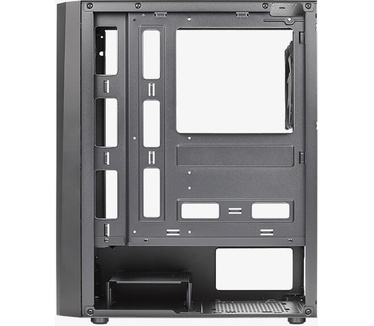 Aerocool Delta, 12cm argb fan, tempered glass side panel