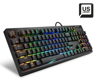 Sharkoon Skiller SGK30 (Blue Switch, Qwerty US)