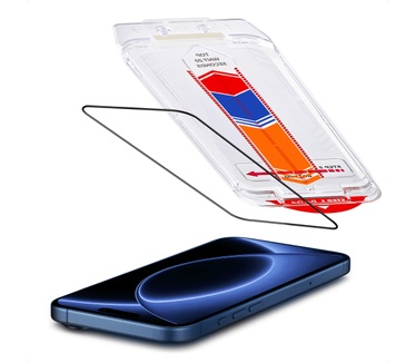 Accezz Gehard Glas Screenprotector met Applicator - 2-pack voor de Apple iPhone 18 Pro / 17 Pro