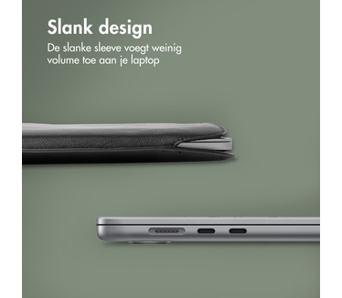 Accezz MacBook Leather Sleeve