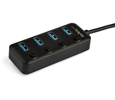 Startech.com 4 poorts USB-C Hub 4x USB-A met Aan/Uit knoppen