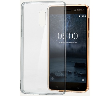 Nokia 6 Slim Crystal Cover Transparant