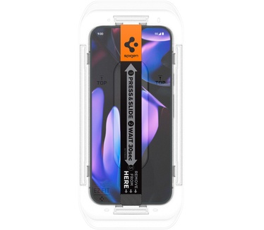 Spigen EZ Fit Gehard Glas Clear Screenprotector Google Pixel 9/9 Pro 2-Pack