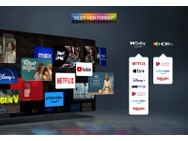 TCL 55C69B Zwart
