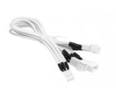 BitFenix 3-Pin Splitter Premium Sleeved White