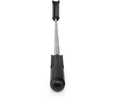 Nedis Uitschuifbare Selfiestick | Ingebouwde Draadloze Sluiterknop | Compact | Lichtgewicht | Zwart
