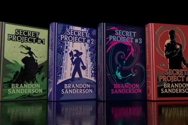 Brandon Sanderson Secret Project-boeken