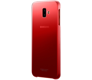 Samsung Galaxy J6+ Gradation Cover  Rood