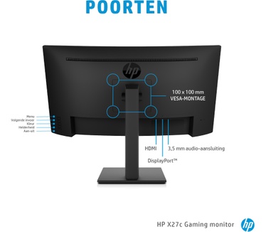 HP X27c Zwart