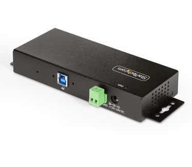 Startech.com 7-Port Managed USB Hub met 4x USB-A, Heavy Duty met Industriële Stalen Behuizing, ESD & Overspanningsbeveiliging, Wand/Bureau/Din-Rail Montage, USB 3.0/3.1/3.2 Gen 1 5Gbps