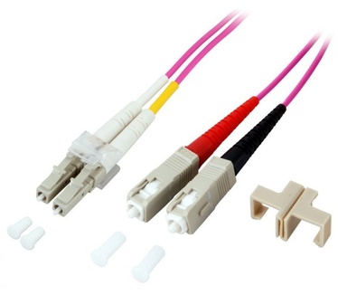 Techly SC/LC Multimode 50/125 OM4 15m Fiber Optics Cable ILWL D5-SCLC-150/OM4
