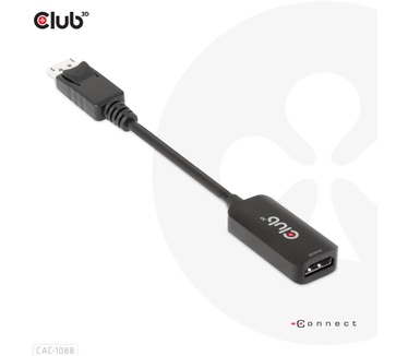 Club 3D DisplayPort1.4 to HDMI 4K120Hz/8K60Hz HDR Active adapter M/F
