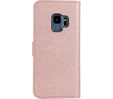 Mobiparts Saffiano Wallet Case Samsung Galaxy S9 Pink