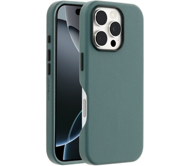 Otterbox Symmetry Series Cactus Leather voor MagSafe voor iPhone 16 Pro, Juniper Sprig
