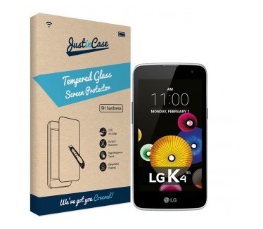 Just in Case Tempered Glass LG K4 - Arc Edge