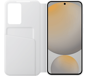 Samsung Smart View Wallet Case - Geschikt voor Galaxy S24 FE - Wit