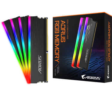 Gigabyte Aorus RGB AORUS RGB Memory DDR4 16GB (2x8GB) 3733MHz (met Demo Kit)