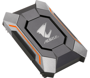 Gigabyte Aorus SLI HB bridge RGB (1 slot spacing)