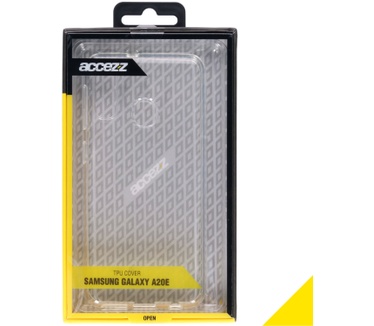 Accezz Clear Backcover Samsung Galaxy A20e - Transparant