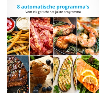 Medion XXL Airfryer MD 19279, Vetvrij frituren, Digitaal bedieningspaneel, 8 Automatische programma's, 2000W Vermogen