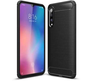 qMust Xiaomi Mi 9 Rugged TPU Case - Zwart