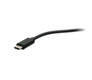 CablesToGo USB-C® naar HDMI® en VGA MST Multiport Adapter - 4K 30Hz - Zwart