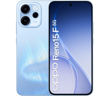 OPPO Reno15 F 5G Aurora Blue Box
