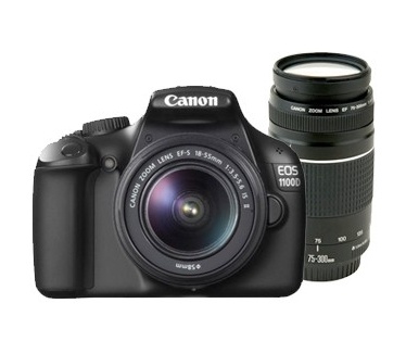 Canon EOS 1100D + 18-55 DC III + 75-300 DC
