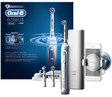 Oral-B GENIUS 8000 Cross Action Bluetooth Elektrische tandenborstel