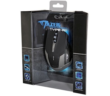 E-blue Cobra Gaming Mouse Zwart