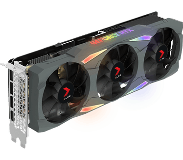 PNY XLR8 GeForce RTX 3080 10GB Gaming UPRISING EPIC-X RGB Triple Fan LHR