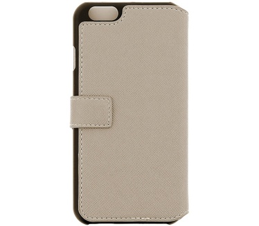 Guess Saffiano PU Leather Book Case - iPhone 6 Plus (5.5) - Roze Roze