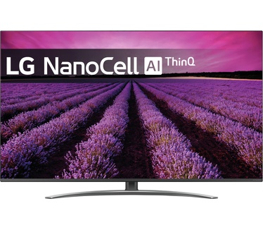 LG 49SM8200PLA Zilver, Zwart