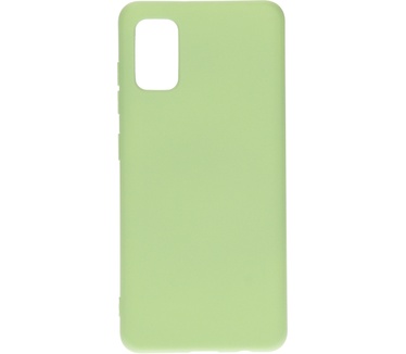Mobiparts Silicone Cover Samsung Galaxy A41 (2020) Pistache Green