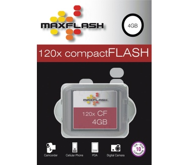 MaxFlash Compact Flash Card 4 GB