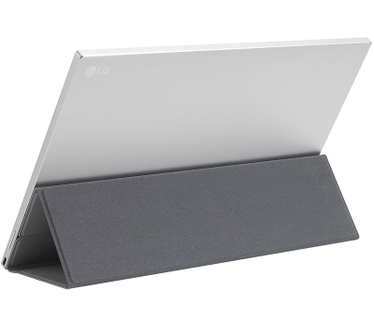 LG Gram +View 16MQ70 Aluminium, Zilver, Zwart