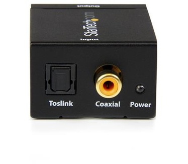 Startech.com SPDIF digitale coaxiale of Toslink optisch-naar-stereo RCA audioconverter