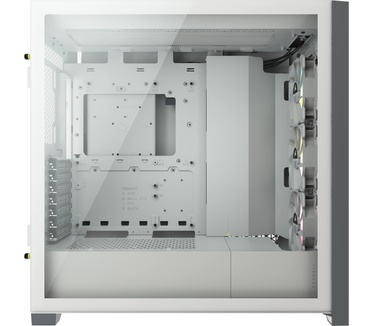 Corsair iCUE 5000X RGB Tempered Glass Wit