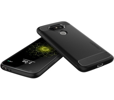 Spigen Rugged Armor LG G5 Case - Black